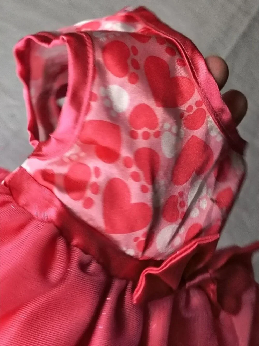 Build A Bear Pink Promise Pets Pink Hearts Dress